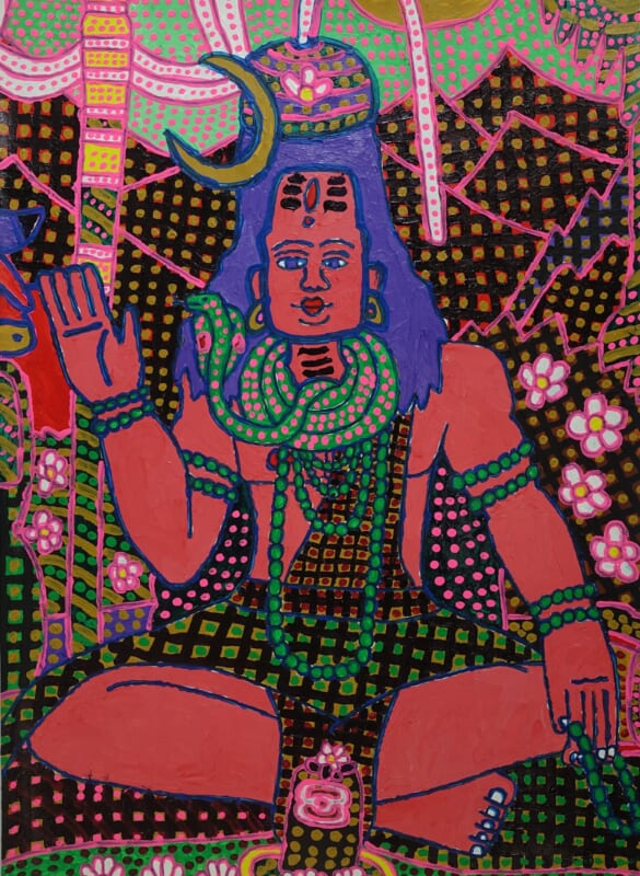 障がい者アート作品展 画像